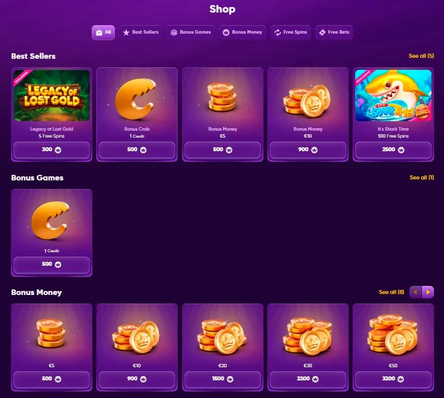 tienda de bonos kingmaker casino